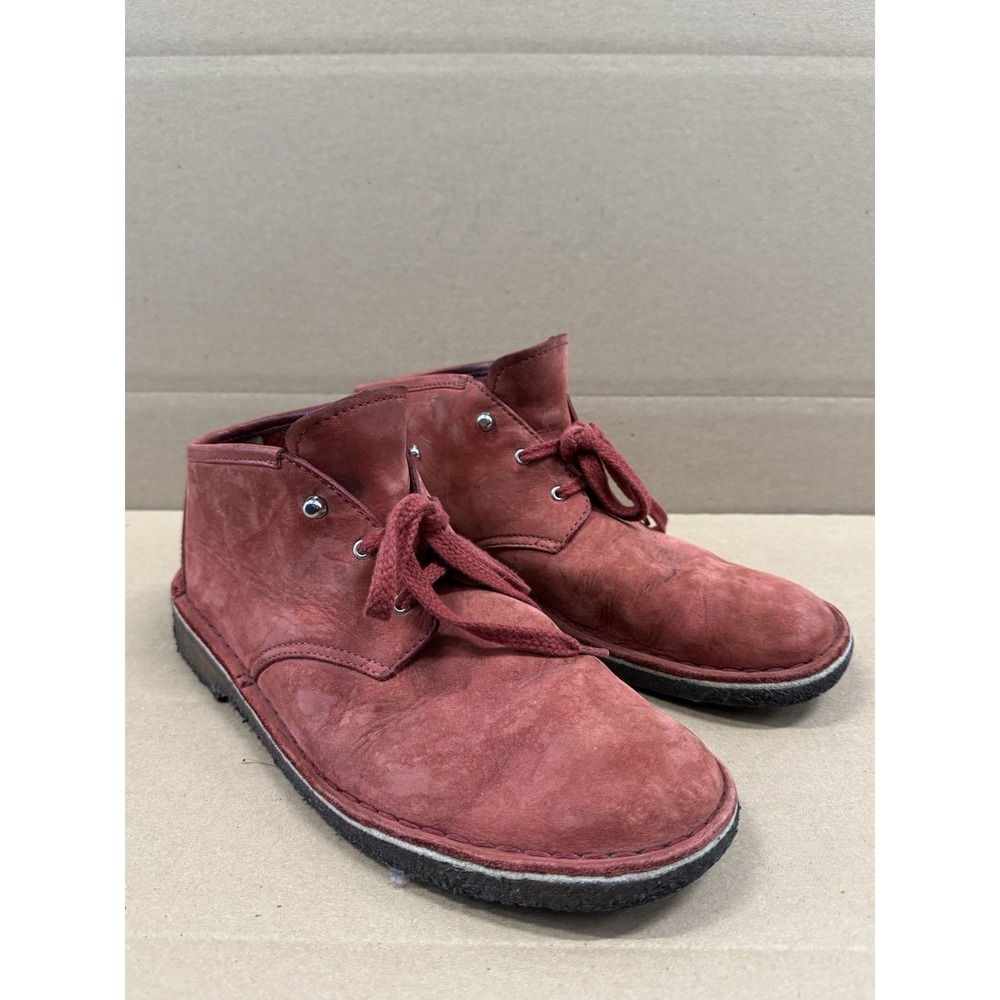Supreme x Clark's Originals Red Suede Leather Chukka 2011 Size 9.5‎